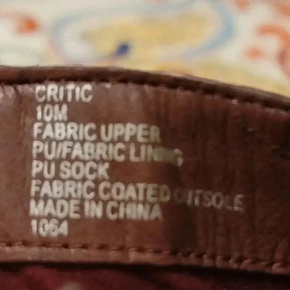 steve madden Critic Maroon Suede Ankle Boots Block Heel Women's Size 10M - Picture 8 of 8